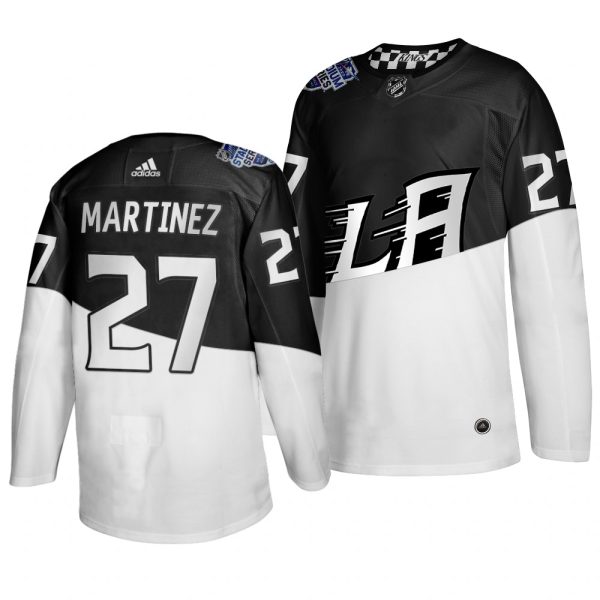 Outstanding Adidas Los Angeles Kings #27 Alec Martinez Men's 2020 Stadium Series White Black Stitched NHL Jersey