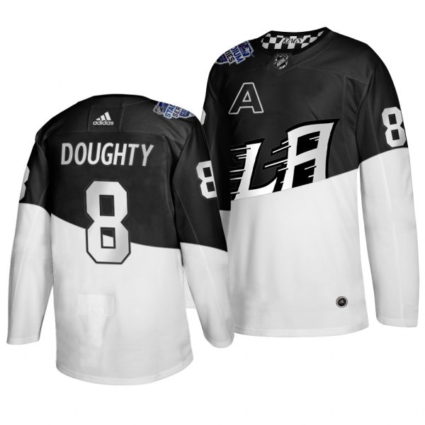Superior Adidas Los Angeles Kings #8 Drew Doughty Men's 2020 Stadium Series White Black Stitched NHL Jersey