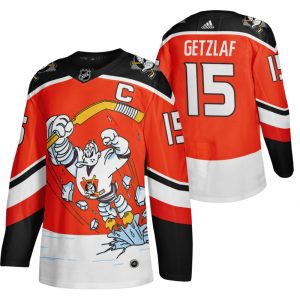 First - rate Anaheim Ducks #15 Ryan Getzlaf Red Men's Adidas 2020 21 Reverse Retro Alternate NHL Jersey