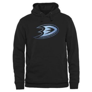 Exceptional Anaheim Ducks Rinkside Pond Hockey Pullover Hoodie Black