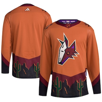 Exceptional Arizona Coyotes Blank Men's adidas Reverse Retro 2.0 Authentic Player Jersey Orange
