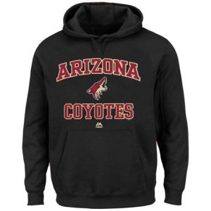 Magnificent Arizona Coyotes Majestic Heart & Soul Hoodie Black