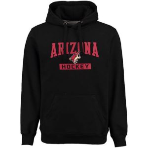 Magnificent Arizona Coyotes Rinkside City Pride Pullover Hoodie Black