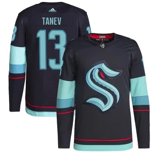 Exceptional Brandon Tanev Seattle Kraken adidas Home Authentic Primegreen Player Jersey Navy