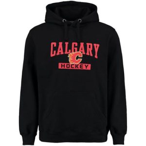Superior Calgary Flames Rinkside City Pride Pullover Hoodie Black