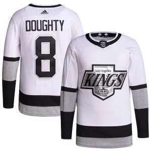 First - rate Drew Doughty Los Angeles Kings adidas Alternate Primegreen Authentic Player Jersey   White