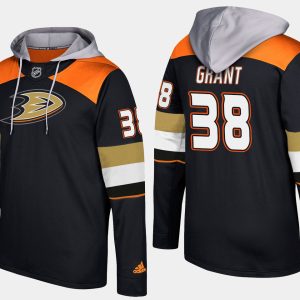 Splendid Ducks #38 Derek Grant Black Name And Number Hoodie