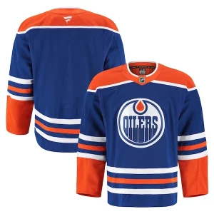 First - rate Edmonton Oilers Home Authentic Pro Jersey   Royal