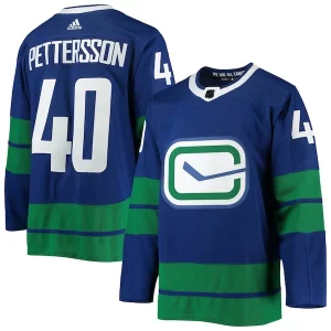 First - rate Elias Pettersson Vancouver Canucks adidas 2020/21 Authentic Alternate Player Jersey   Blue