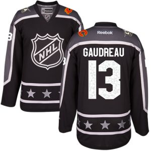 Exceptional Flames #13 Johnny Gaudreau Black 2017 All Star Pacific Division Stitched Youth NHL Jersey