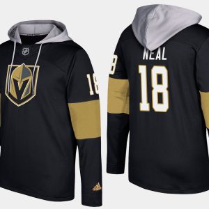 Exquisite Golden Knights #18 James Neal Black Name And Number Hoodie