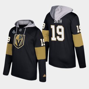 Splendid Golden Knights #19 Reilly Smith Black 2018 Stanley Cup Final Name And Number Hoodie
