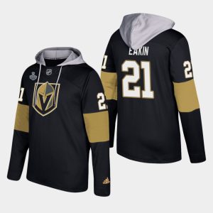 Splendid Golden Knights #21 Cody Eakin Black 2018 Stanley Cup Final Name And Number Hoodie