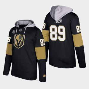 Outstanding Golden Knights #89 Alex Tuch Black 2018 Stanley Cup Final Name And Number Hoodie