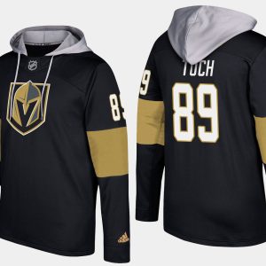 Gorgeous Golden Knights #89 Alex Tuch Black Name And Number Hoodie