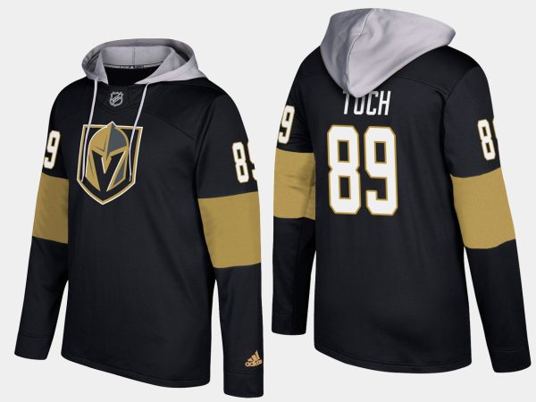 Gorgeous Golden Knights #89 Alex Tuch Black Name And Number Hoodie
