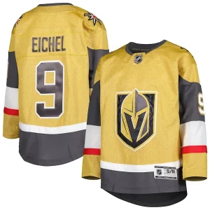 Exquisite Jack Eichel Vegas Golden Knights Youth Home Premier Player Jersey   Gold