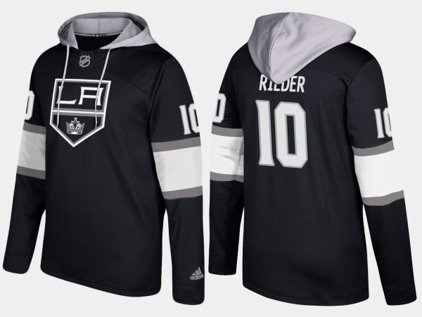 Exceptional Kings #10 Tobias Rieder Black Name And Number Hoodie