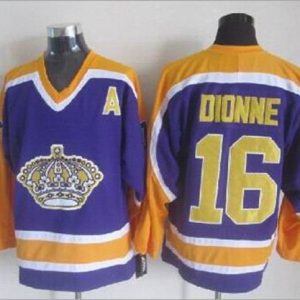 Superior Kings #16 Marcel Dionne Purple CCM Throwback Stitched NHL Jersey