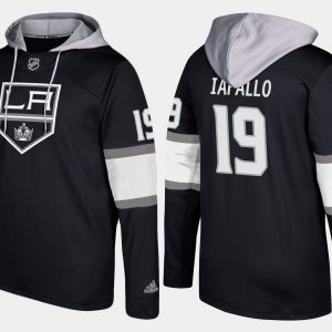 Premium Kings #19 Alex Iafallo Black Name And Number Hoodie
