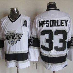 Splendid Kings #33 Marty Mcsorley White CCM Throwback Stitched NHL Jersey