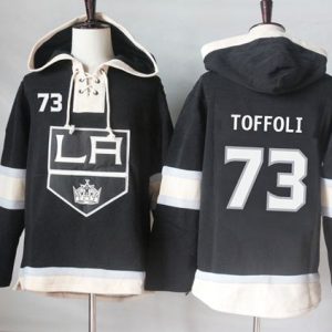 Splendid Kings #73 Tyler Toffoli Black Sawyer Hooded Sweatshirt Stitched NHL Jersey