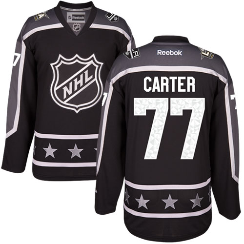 Exquisite Kings #77 Jeff Carter Black 2017 All Star Pacific Division Stitched Youth NHL Jersey