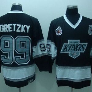 Splendid Kings #99 Wayne Gretzky Black CCM Throwback Stitched NHL Jersey