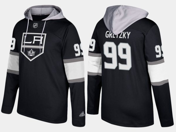 Splendid Kings #99 Wayne Gretzky Black Name And Number Hoodie