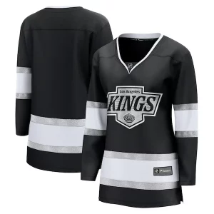 Magnificent Los Angeles Kings Women's Home Breakaway Jersey   Black