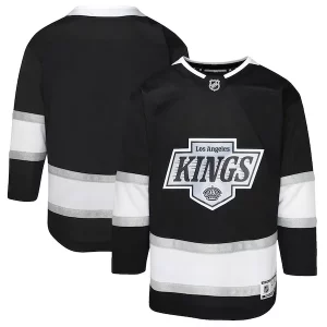 Exquisite Los Angeles Kings Youth Home Premier Jersey   Black