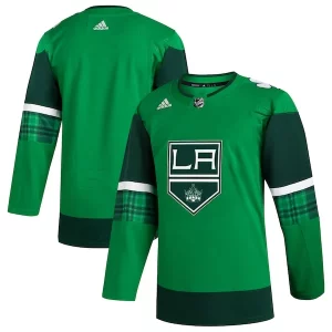 Outstanding Los Angeles Kings adidas 2023 St. Patrick's Day Primegreen Authentic Jersey   Kelly Green