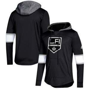 Premium Los Angeles Kings adidas Platinum Jersey Pullover Hoodie Black