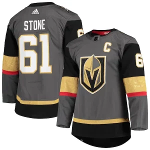Superior Mark Stone Vegas Golden Knights adidas Alternate Primegreen Authentic Pro Player Jersey   Gray