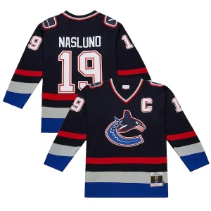 Gorgeous Markus Naslund Vancouver Canucks 2003 04 Power Play Jersey   Navy
