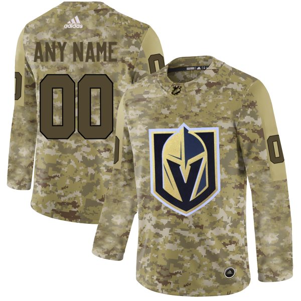 Gorgeous Men's Adidas Golden Knights Personalized Camo Authentic NHL Jersey