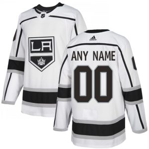 Gorgeous Men's Adidas Kings Personalized Authentic White Road NHL Jersey