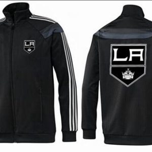 First - rate NHL Los Angeles Kings Zip Jackets Black 3