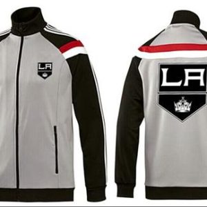 Premium NHL Los Angeles Kings Zip Jackets Grey