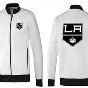 Premium NHL Los Angeles Kings Zip Jackets White 1