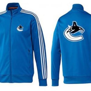 Exceptional NHL Vancouver Canucks Zip Jackets Blue 2