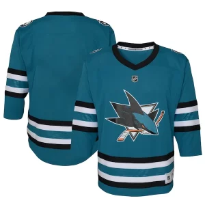 Premium San Jose Sharks Toddler Home Replica Jersey   Teal