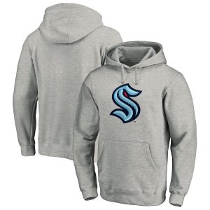 Splendid Seattle Kraken Primary Logo Pullover Hoodie Heather Gray