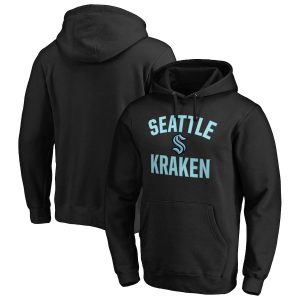 Outstanding Seattle Kraken Victory Arch Pullover Hoodie Black