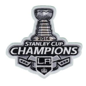 Splendid Stitched 2014 NHL Stanley Cup Final Champions Los Angeles Kings Jersey Patch