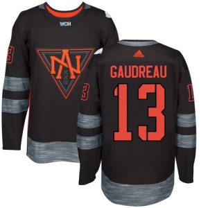 First - rate Team North America #13 Johnny Gaudreau Black 2016 World Cup Stitched Youth NHL Jersey
