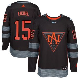Superior Team North America #15 Jack Eichel Black 2016 World Cup Stitched NHL Jersey