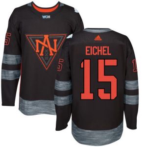 Superior Team North America #15 Jack Eichel Black 2016 World Cup Stitched Youth NHL Jersey
