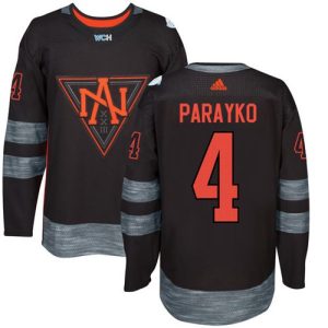 Premium Team North America #4 Colton Parayko Black 2016 World Cup Stitched Youth NHL Jersey