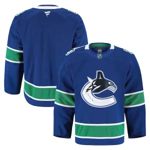 Gorgeous Vancouver Canucks Home Authentic Pro Jersey   Blue